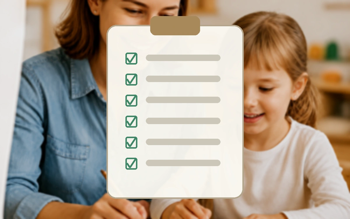 Unterlagen und Checkliste für die Anmeldung