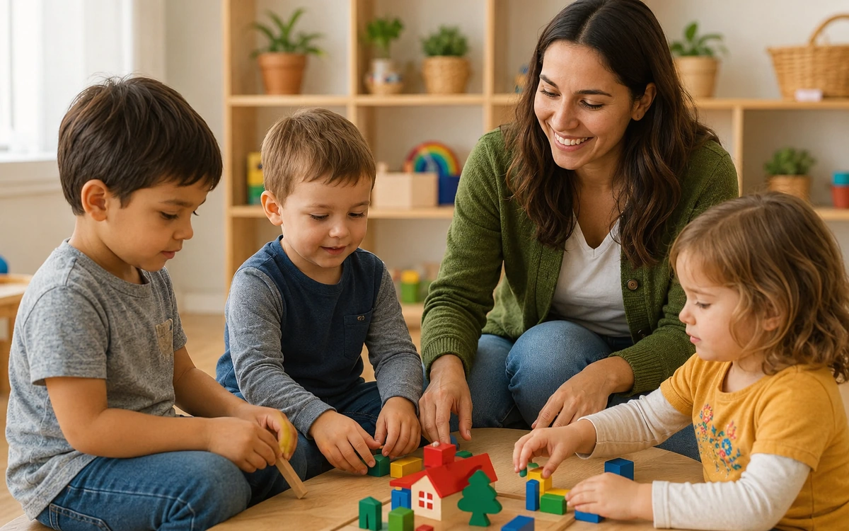 Kita Kindervilla – Räume und Alltag