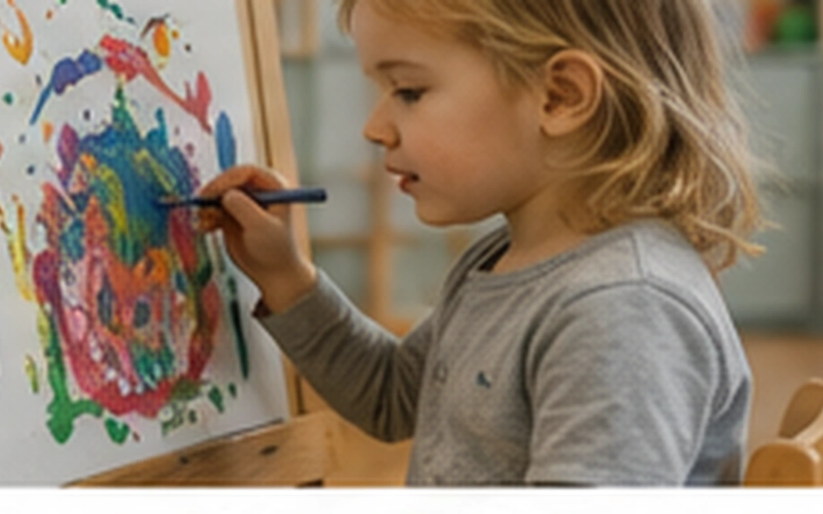 Pädagogisches Team und Kinder im Kita-Alltag